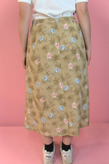 Jupe fleurs du désert